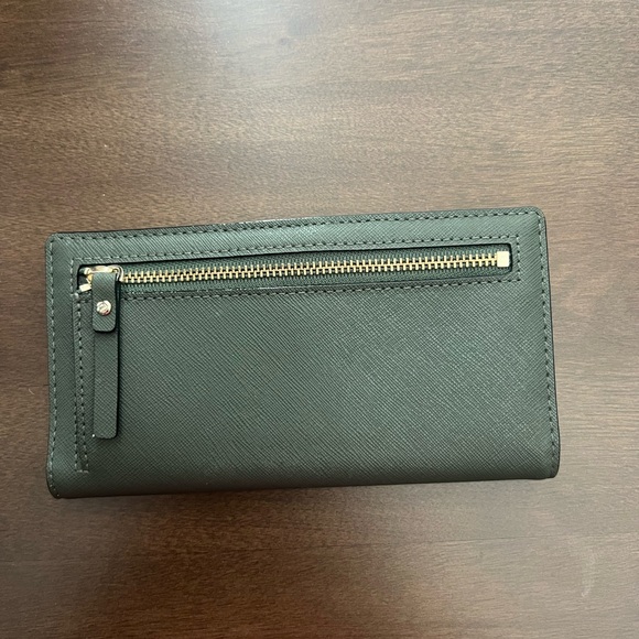 Kate Spade Stacy Wallet in Forest Green - Picture 3 of 3
